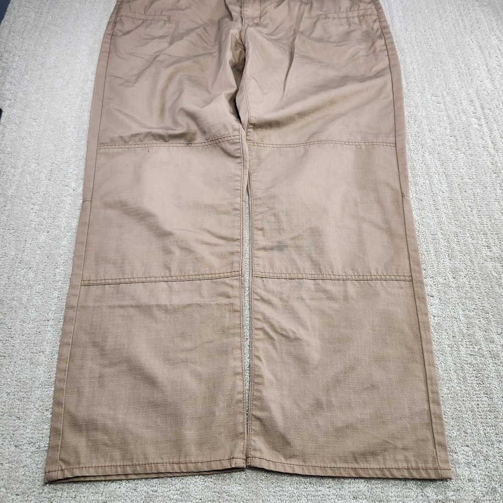 SOG Mens Tactical Ripstop Pants Khaki 36x30 Reinforced Knee Cargo Work Trousers